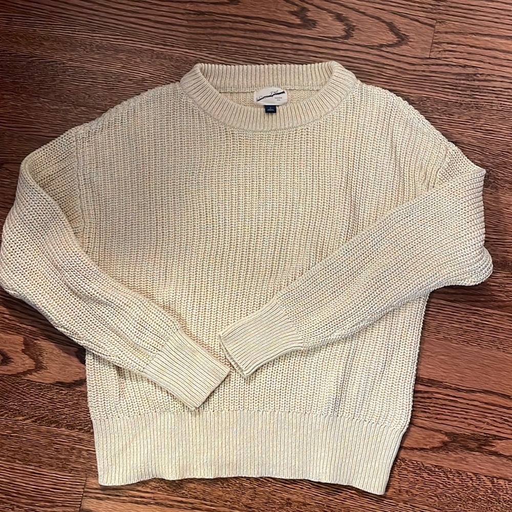 Chunky knit sweater